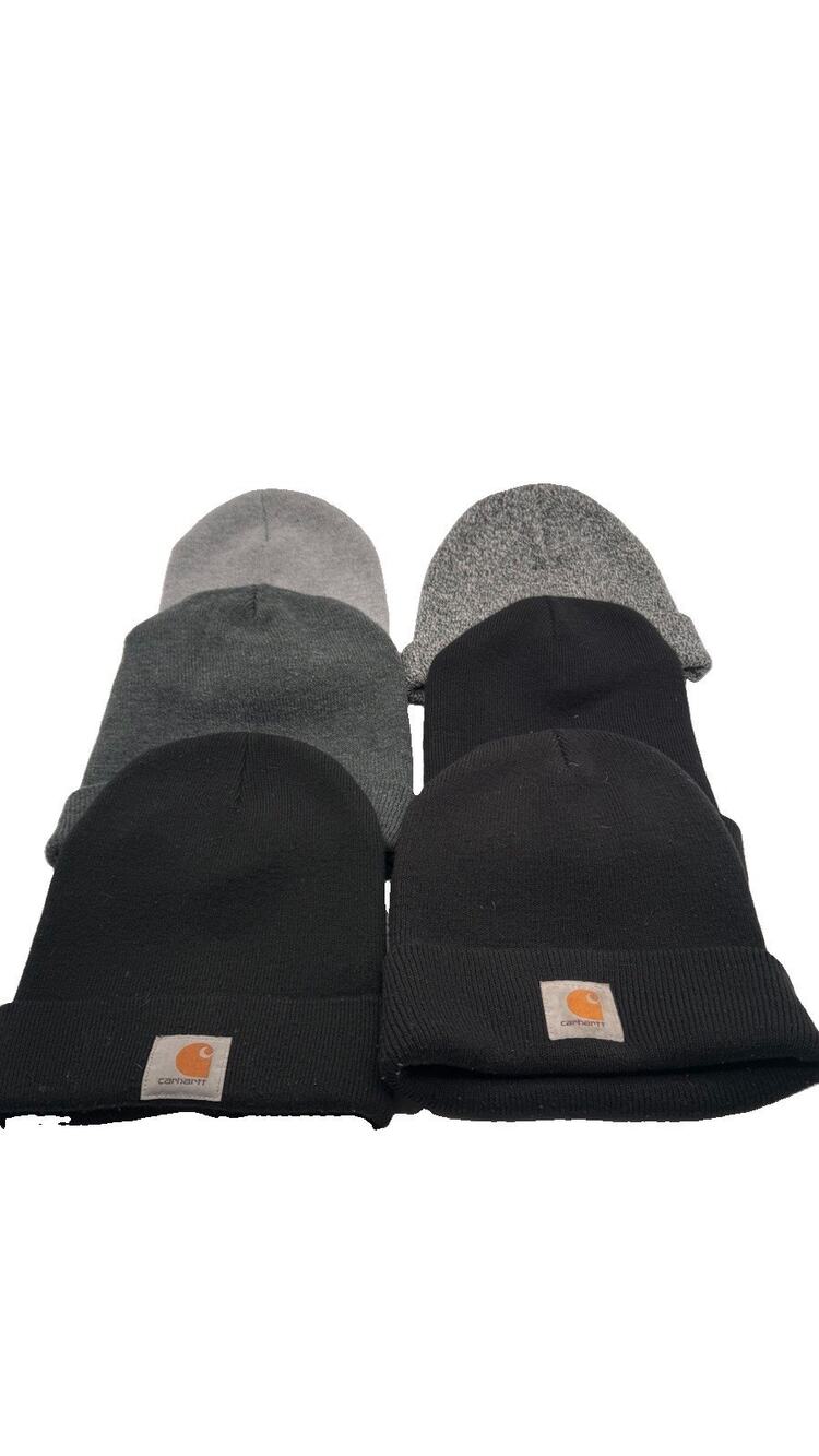 Carhartt Bundle Lot Of 6 Beanies Winter Knit Hats Beanie Bulk